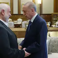 Recep Tayyip Erdogan Ismail Haniyeh foto X