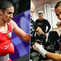 Imane Khelif i Joana Nwamerue (Foto: Twitter / montaža)