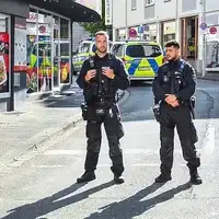 njemacka napad nozem policija EPA