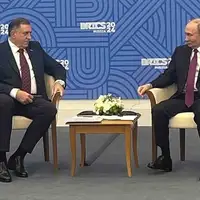 Milorad Dodik Vladimir Putin