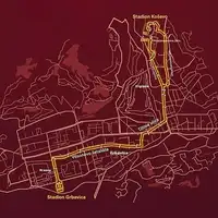 Sarajevski cener Trasa kretanja učesnika utrke