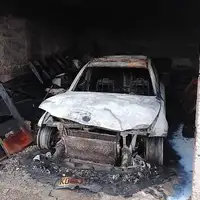 Capljina zapaljen auto