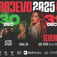Docek Nove godine u Sarajevo