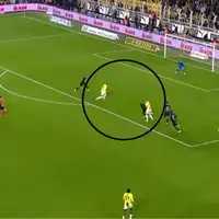 Edin dzeko Sjajna asistencija Dzeke Foto: Screenshot