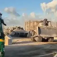 Gaza snimci povlacenja izraelske vojske