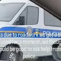 Hrvatska policija Turisti objavili urnebesan prizor u policijskom vozilu u Hrvatsko