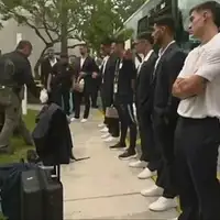 Nogometna reprezentacija Urugvaja SP 2026 Policija ih pretresala s psima tragacima