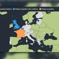 Palestina Države u Evropi koje priznaju i koje će ubrzo priznati Palestinu