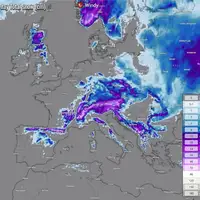 Procjena snjeznih padavina za narednih 5 dana
