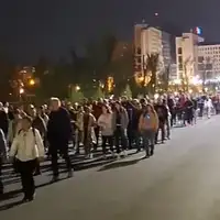 Protesti srbija novi sad Pocela nova blokada 04 Screenshot: X.com