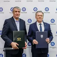 Rusija iran Generalni direktor Rosatoma Aleksej Lihacov i sef iranske atomske agencije Mohammad Eslami