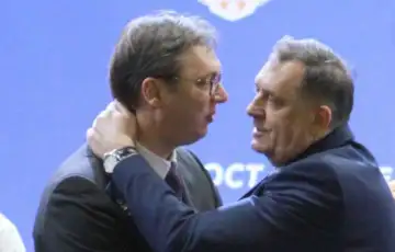 Milorad Dodik i Aleksandar vucic PORTALLUCA.ME