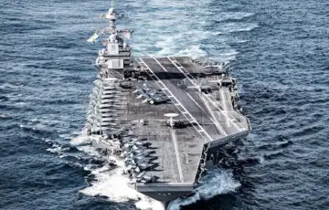 brod americki nosac aviona USS Gerald R. Ford