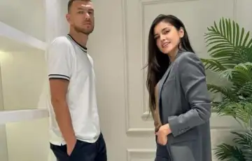 Edin Džeko i Amra Silajdžić