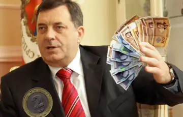 Milorad Dodik novac