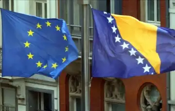 Europska unija bih zastave