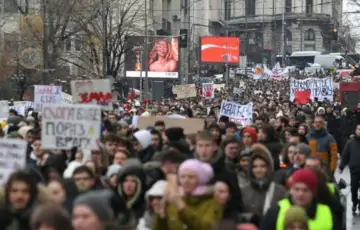 Protest beograd studenti 1