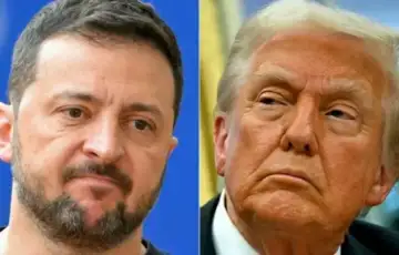 Donald Trump Volodimir Zelenski etto