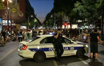 protesti u Srbiji 06 Neredi sirom Srbije