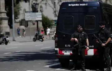Barcelona policija