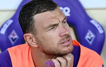 Edin Dzeko Fiorentina
