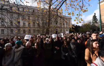 Studenti protesti Vlada KS