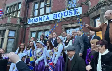 Zeljko Komsic prisustvovao je prijemu u Birminghamu