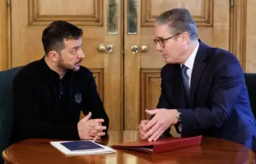 Keir Starmer Volodomir Zelenski