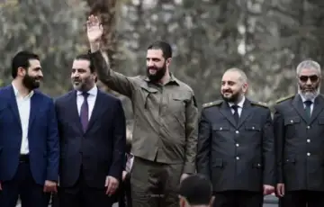 Ahmed al-Sharaa Sirija proslava pada Asada 0