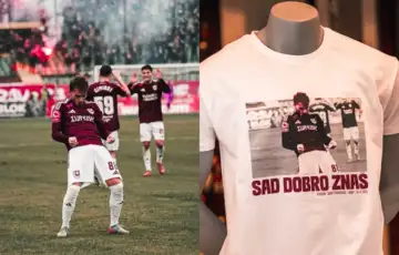 FK Sarajevo majica Adem Ljajic