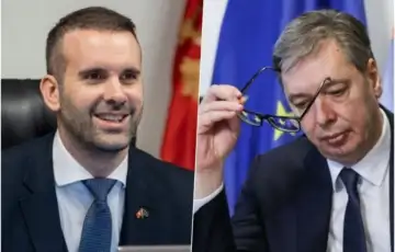 Aleksandar Vucic i Milojko Spajic