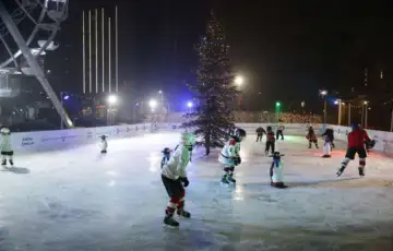 Vilsonovo šetalište klizalište/ fena