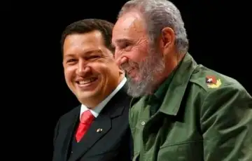 Hugo Chavez i Fidel Castro