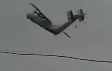 Snimljen pad golemog ruskog vojnog transportnog aviona