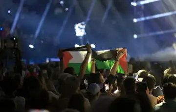 Palestina zastava eurosong