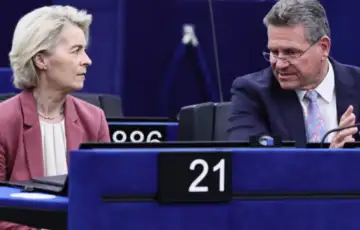 Ursula von der Leyen  Maroš Šefčovič