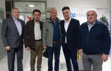 HDZ 1990 na božićnom prijemu