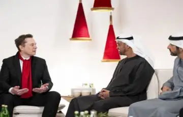 Mohammed bin Zayed Al Nahyan elon Musk