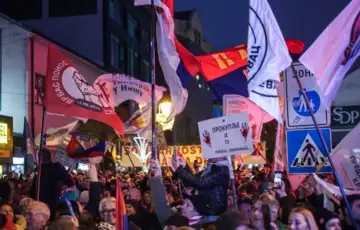 NOVI PAZAR Novopazarski protest protiv Vucica