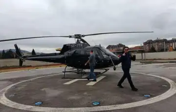 Helikopter Airbus AS350/  fena