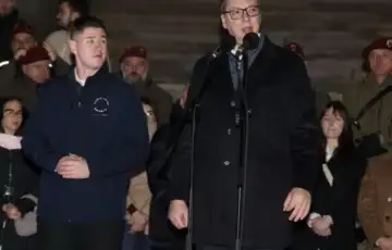 Aleksandar Vučić se obratio pristalicama SNS-a