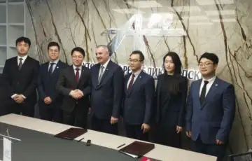 Radovan Višković i Li Gang