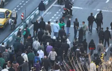 Iran protesti Teheran 01
