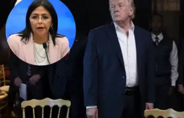 Delcy Rodriguez Donald Trump 01