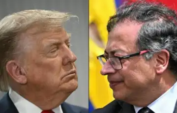 Donald trump Gustavo Petro