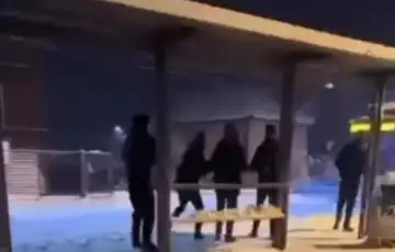 Srbija 01 Djeca grudvama gadala autobus vozac izasao sa sipkom