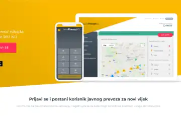 Aplikacija Javni Prevoz KS
