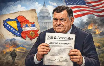 Milorad dodik lobiranje sad Zell Associates etto ba