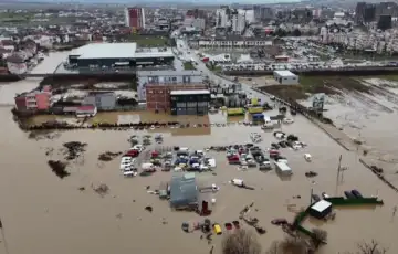 Poplave snijeg kosovo 2026