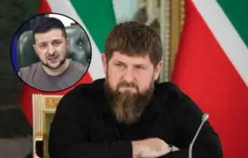Ramzan Kadirov Volodimir Zelenski